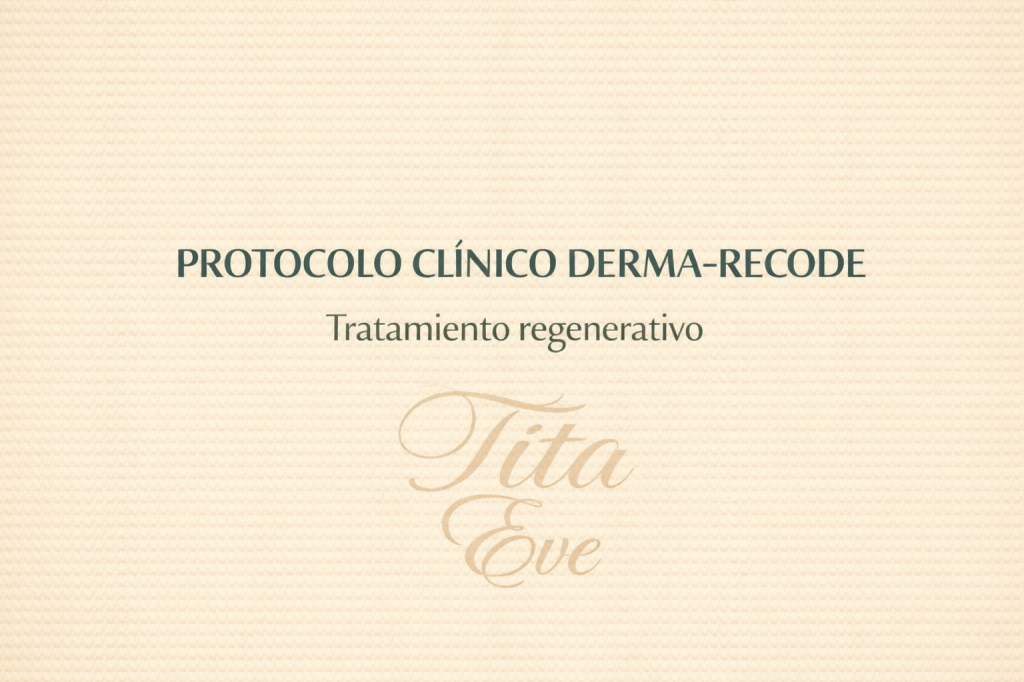 Protocolo clínico DERMA-RECODE: Regeneración cutánea avanzada sin volumen ni tensión artificial